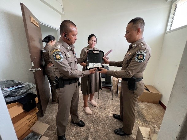 ว่าที่ พ.ต.ท.กล้า สมบัติพิบูลย์ ตั้งทีมตรวจสอบภายใน มอบหมาย ด.ต.ชาญชัย จ่ากองร้อย ดูแลบัญชียืมสิ่งของราชการ